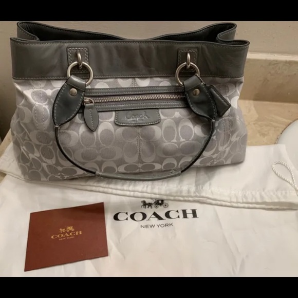 Coach Handbags - Coach bag with bust bag